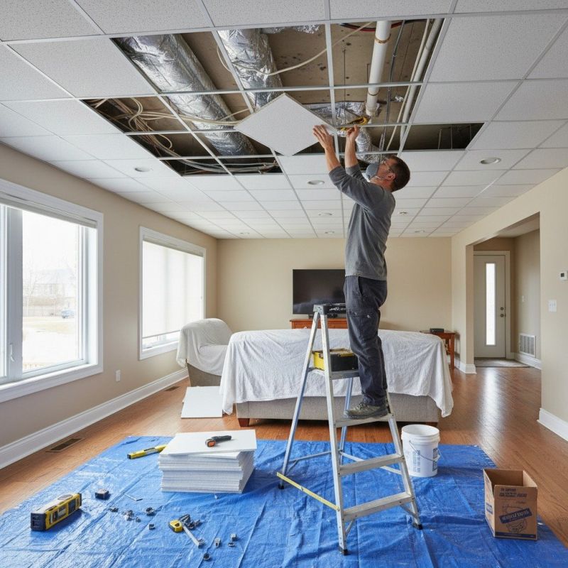 Stipple Ceiling Repair Service