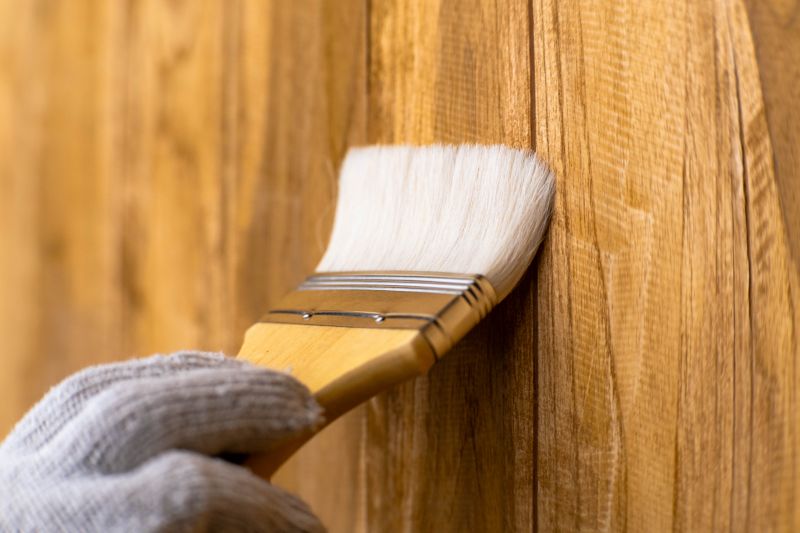 Wainscoting Staining